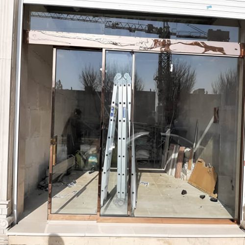 چشمی دقیق درب اتوماتیک شیشه ای