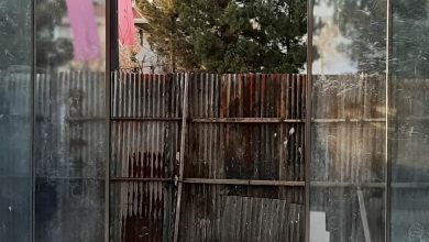 14 مدل درب شیشه ای اتوماتیک کشویی دو لت مدرن