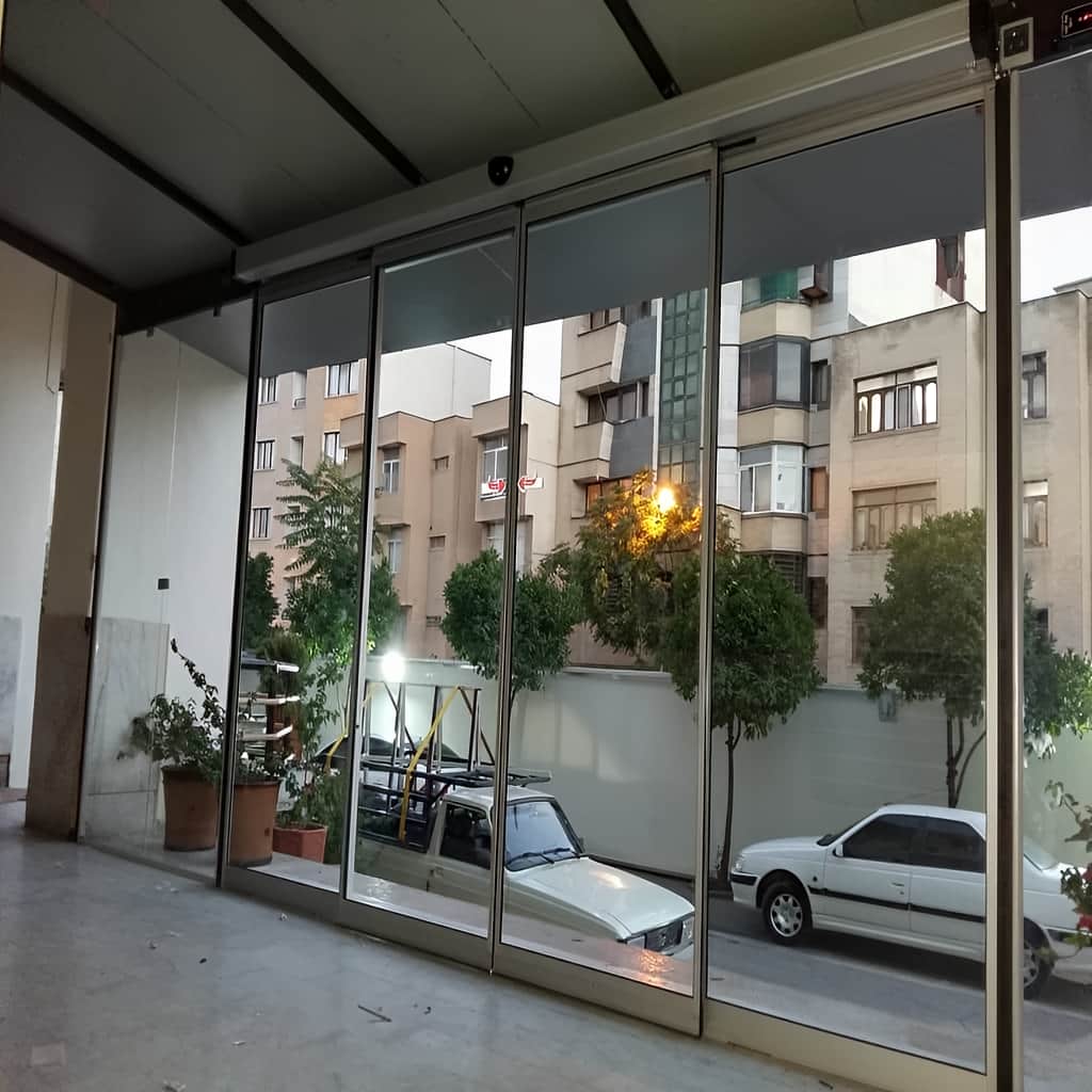 سنسور درب اتوماتیک شیشه ای حرکتی با مدل مایکروویو سریع