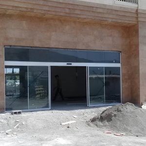 6 نمونه درب شیشه ای سکوریت اتوماتیک ورودی مدرن