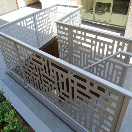 نرده CNC راه پله دکوراتیو