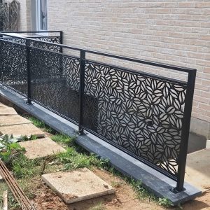 نرده CNC رنگ کوره‌ای بادوام