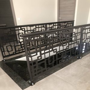 نرده CNC مدرن مینیمال