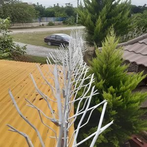 حفاظ روی دیوار حیاط مسکونی سفارشی