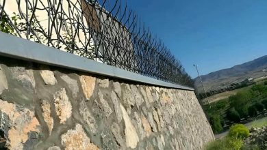 حفاظ دیوار کوتاه حیاط سفارشی