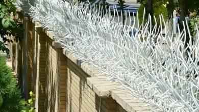حفاظ دیوار ویلا نمای سنگی سفارشی