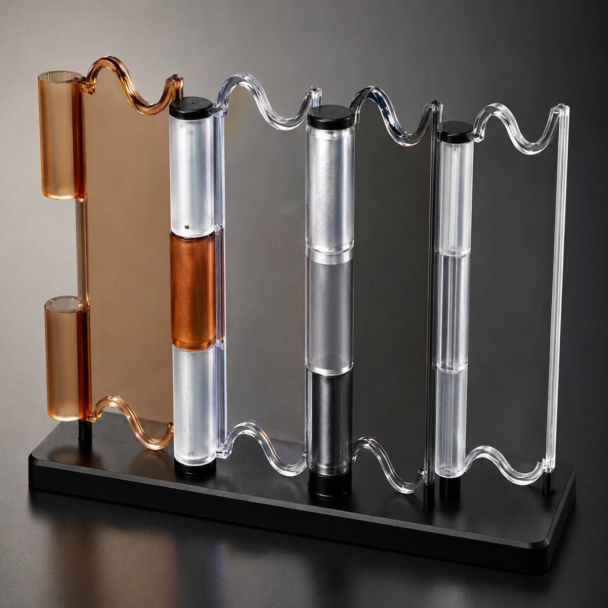 تیغه پلی کربنات شفاف کرکره برقی با سطح نورگیر ویترین تیغه پلی کربنات شفاف برای کرکره برقی