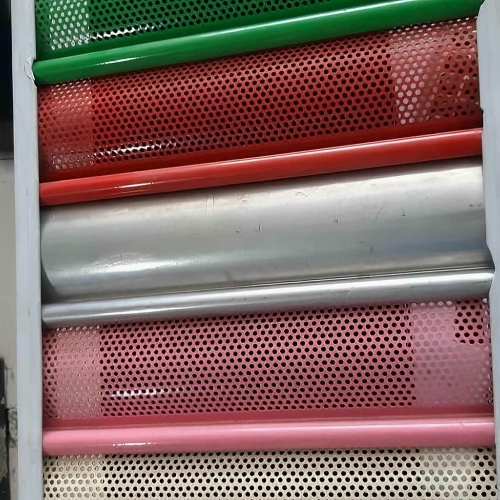 کرکره برقی سنگین فولادی با رنگ صنعتی مقاوم