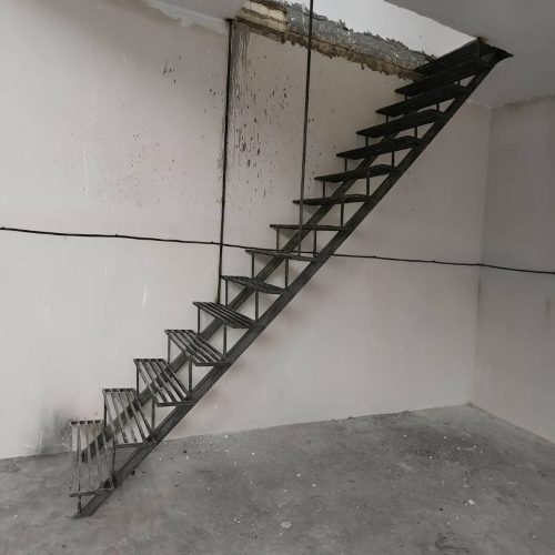 پله آهنی دوبلکس سفارشی