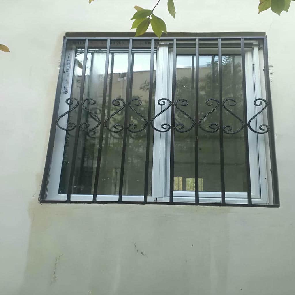 مدل خرید حفاظ پنجره دوجداره ضد سرقت برای طبقات پایین