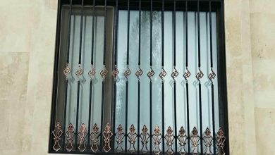 حفاظ پنجره رنگی کوره ای 10 مدل