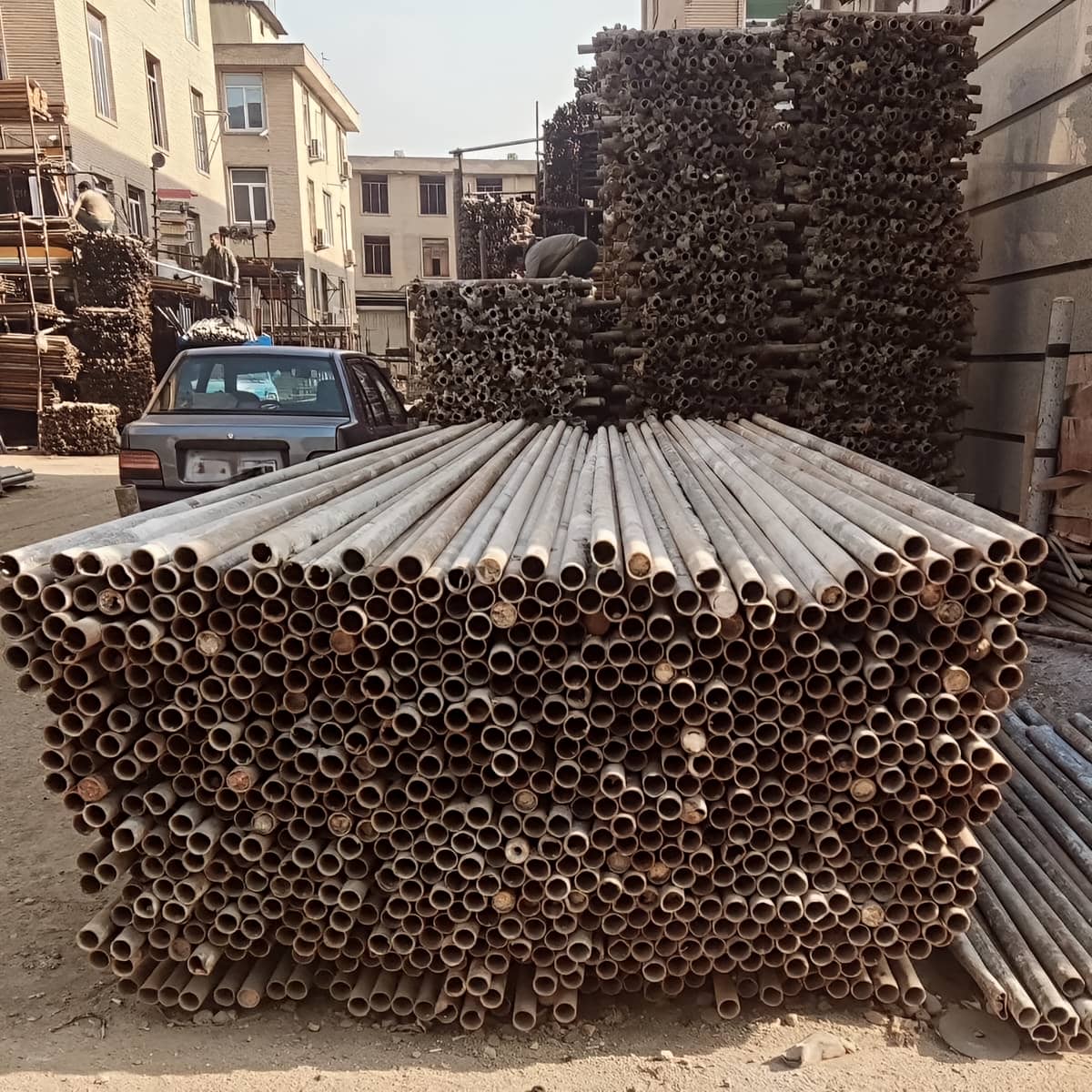 داربست مغازه و پاساژ برای رنگ آمیزی نما داربست مغازه و پاساژ برای رنگ آمیزی نما