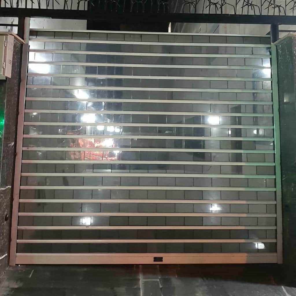 11 طرح درب کرکره ای صنعتی مغازه