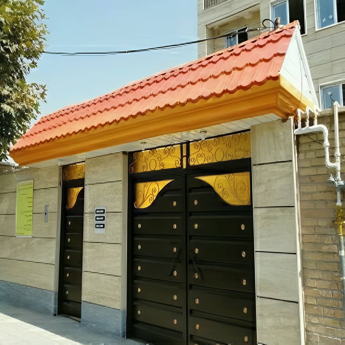 آردواز دکوراتیو مدرن با ترکیب متریال چوبی آردواز دکوراتیو مدرن با ترکیب متریال چوبی