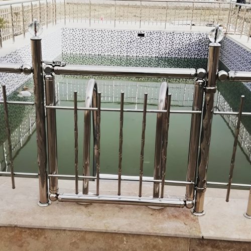 هندریل استیل دیواری ایمن