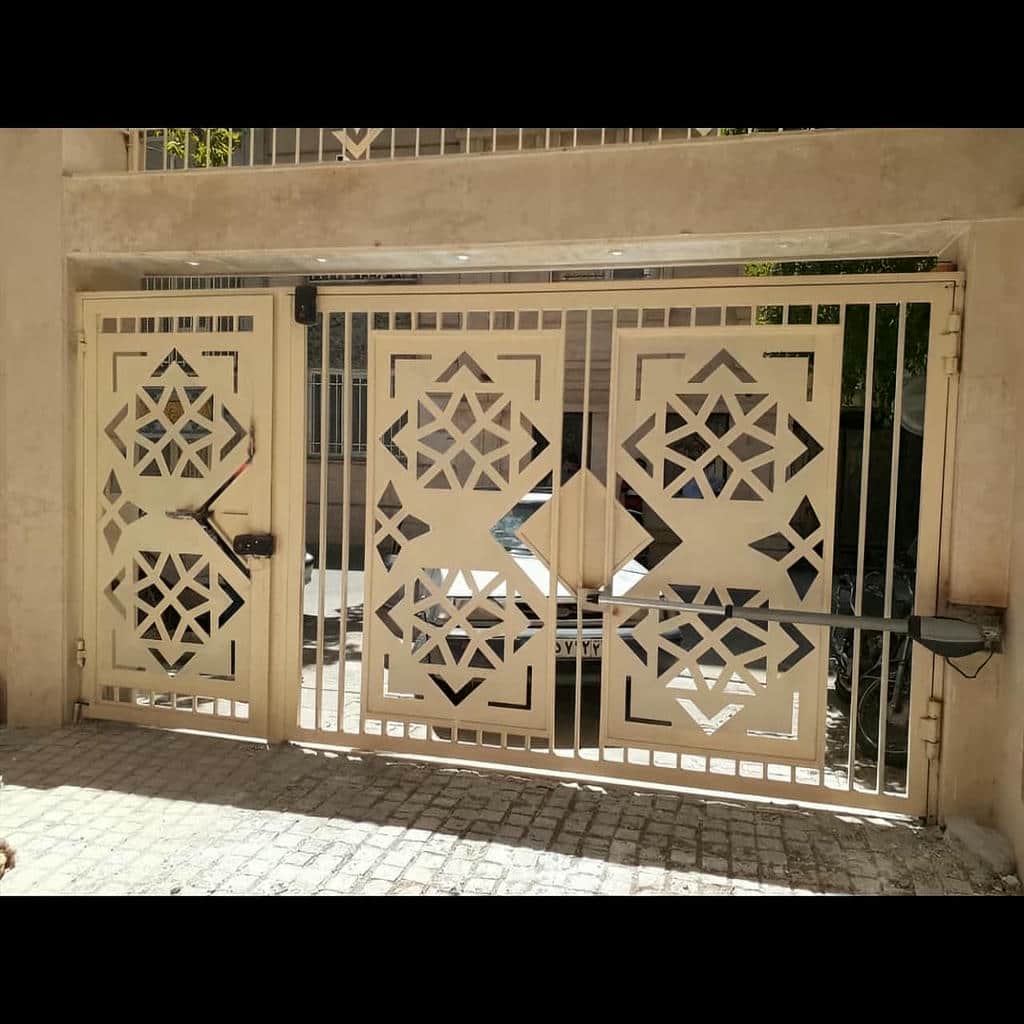 جک بازویی درب پارکینگ با محل نصب خلاص کن دستی