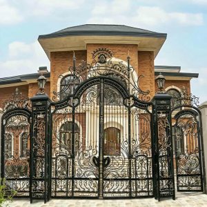 11 مدل درب ورودی باغ شیک