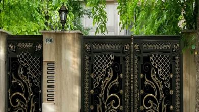 12 مدل درب حیاط شیک و ساده