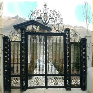 10 مدل درب آهنی ورودی ساختمان