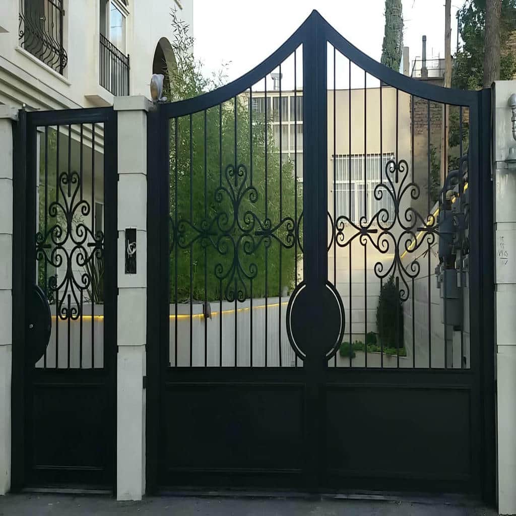 9 طرح درب حیاط کشویی کاربردی