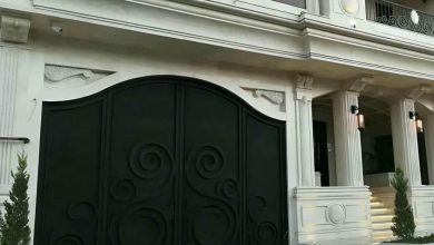 13 مدل درب حیاط مدرن ساده کاربردی