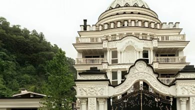 8 نمونه درب ویلایی cnc شیک