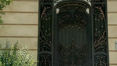10 مدل درب پارکینگ لوکس شیک