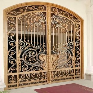 12 طرح درب پارکینگ آهنی ساده کاربردی