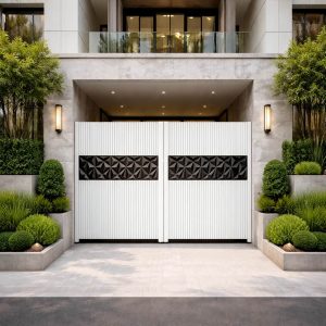 6 مدل درب پارکینگ مدرن شیک