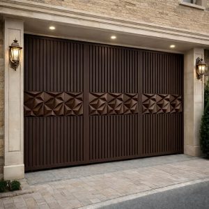 13 مدل درب حیاط cnc مدرن