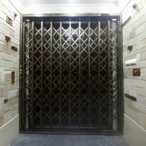درب آکاردئونی طرح دار لوزی 12 مدل اجرایی