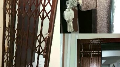 حفاظ ضربدری آکاردئونی با ریل مقاوم و حرکت روان