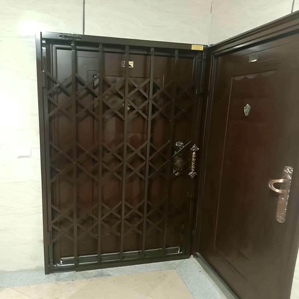 حفاظ ضربدری آکاردئونی با پرچ های مقاوم اتصال