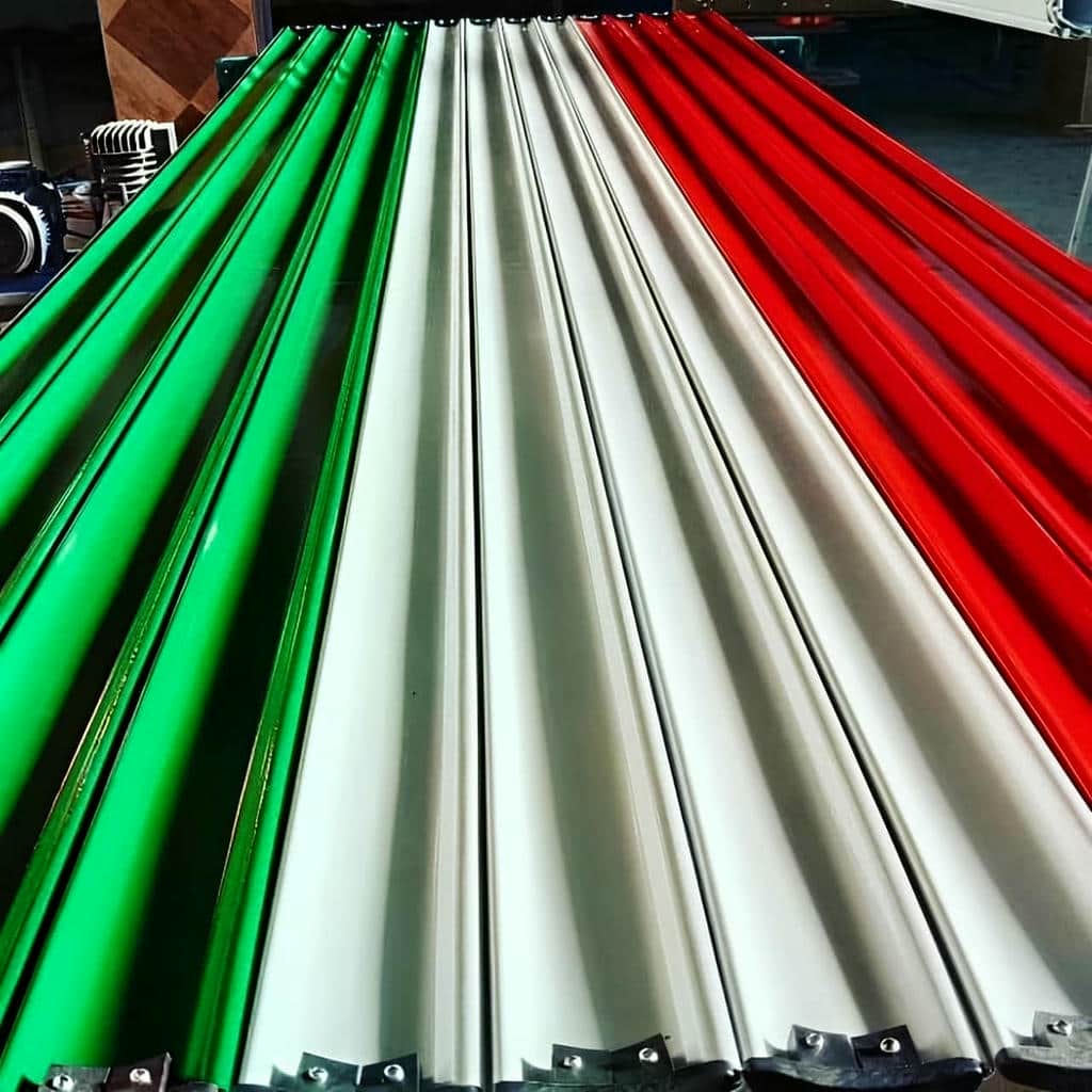 کرکره آلومینیومی در مرحله آماده سازی سفارش