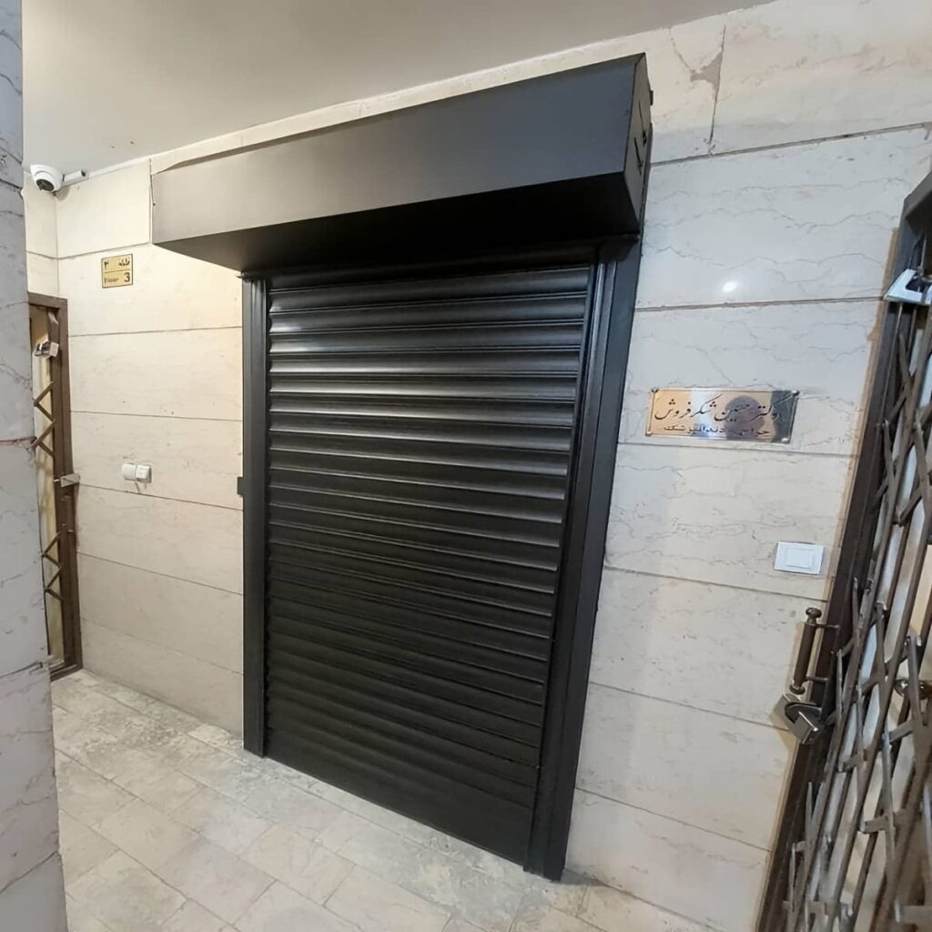 نصب درب برقی کرکره ای