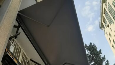سایبان اتوماتیک مقاوم در برابر باد و باران