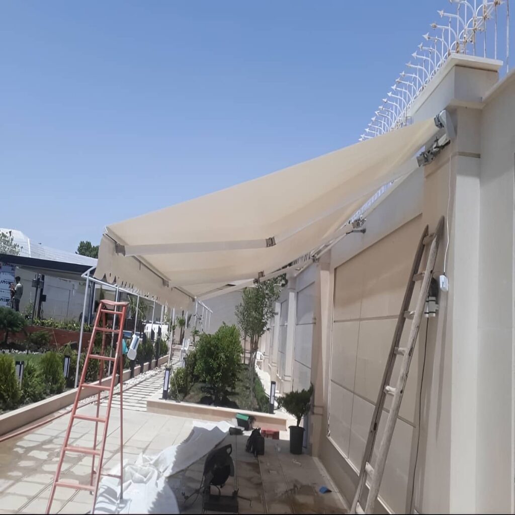 سایبان برقی مناسب تراس خانه