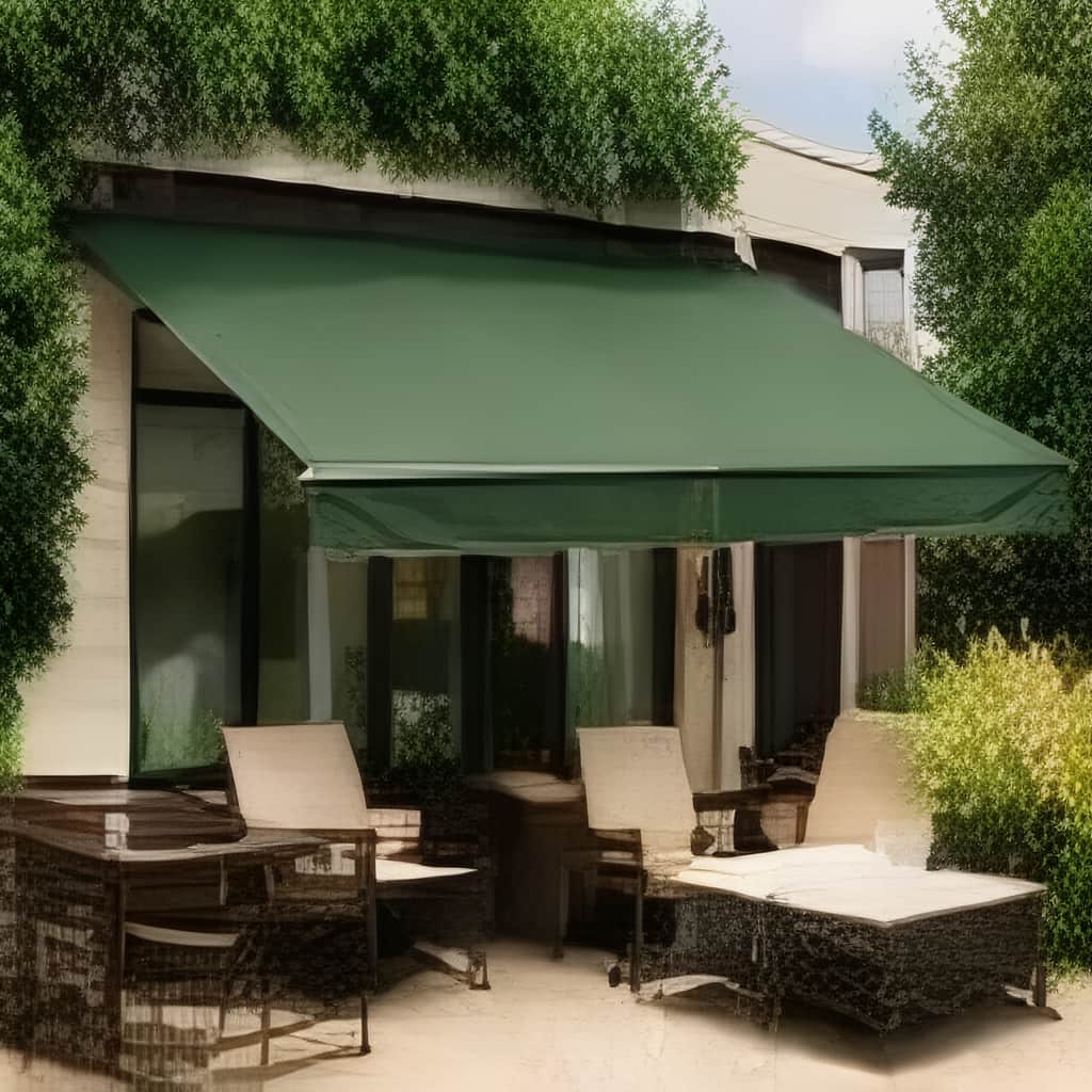 سایبان پارکینگ بازویی در فضای خودرو