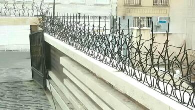 اهمیت نصب حفاظ آهنی شاخ گوزنی روی دیوار با ارتفاع زیاد و کم