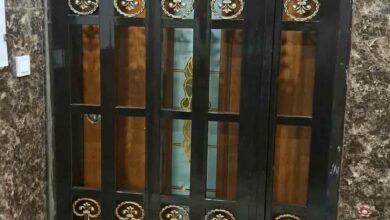 قیمت حفاظ آکاردئونی روی درب منزل
