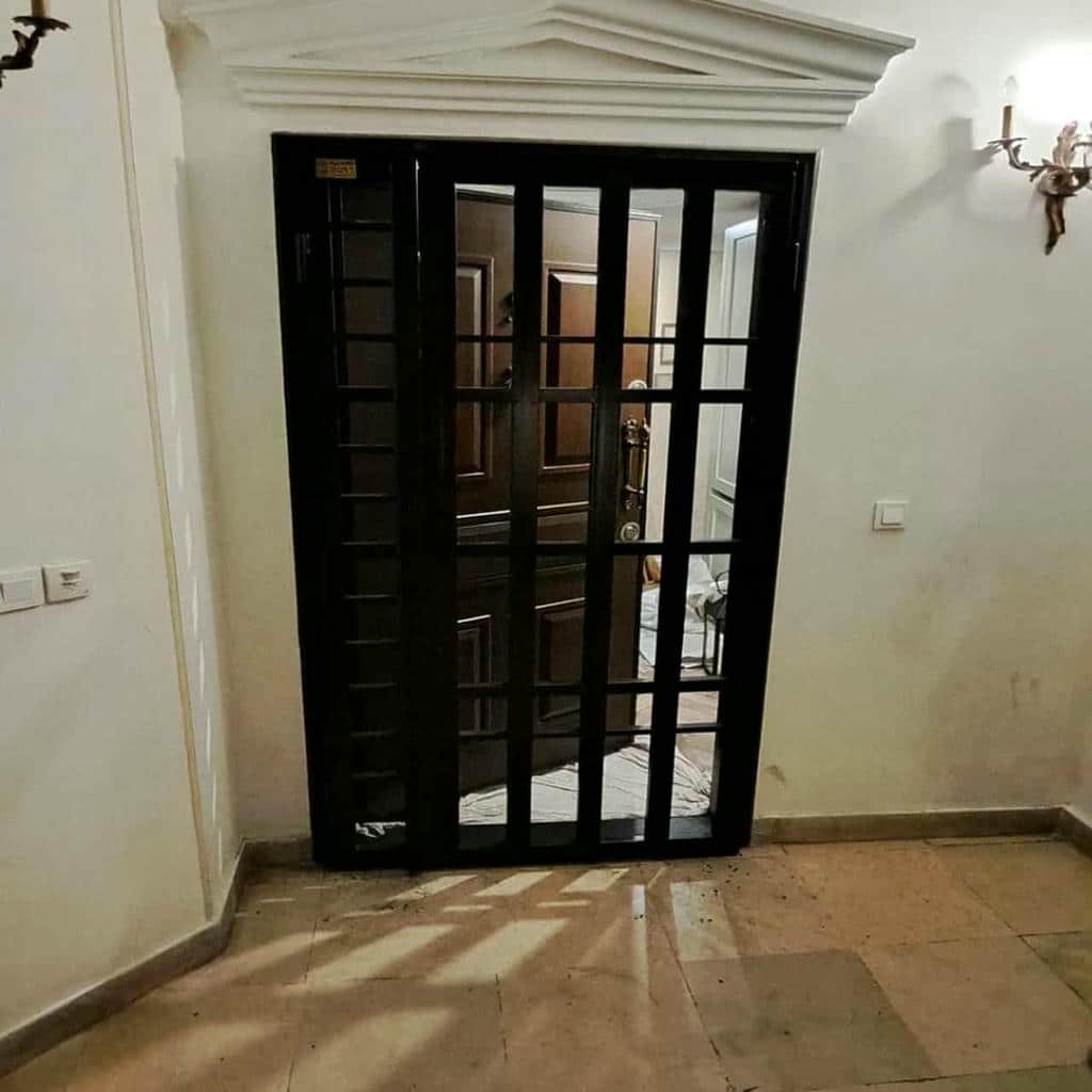 مزیت درب محافظ آکاردئونی