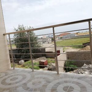 نرده دوبلکس با طراحی سفارشی برای راه پله لوکس