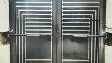 جک درب پارکینگ کم صدا بازویی مسکونی
