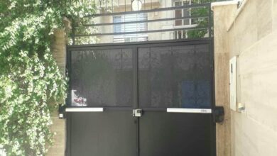 جک پارکینگ ایرانی بازویی برای درب ساده