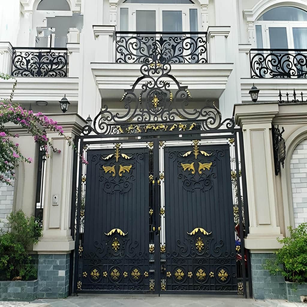 درب حیاط مناسب ساختمان مدرن