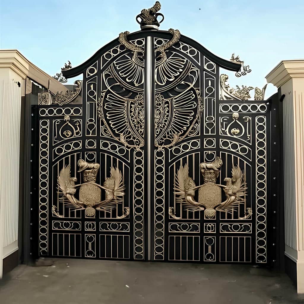 درب گلنرده دار با پوشش محافظ سطح