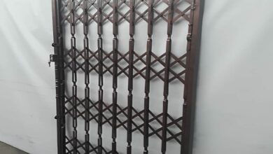 حفاظ آکاردئونی ورودی درب آپارتمان