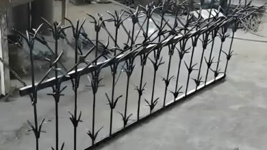اطلاعات کافی در مورد نرده حفاظتی بالای دیوار خانه
