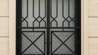 طرح حفاظ پنجره مدرن