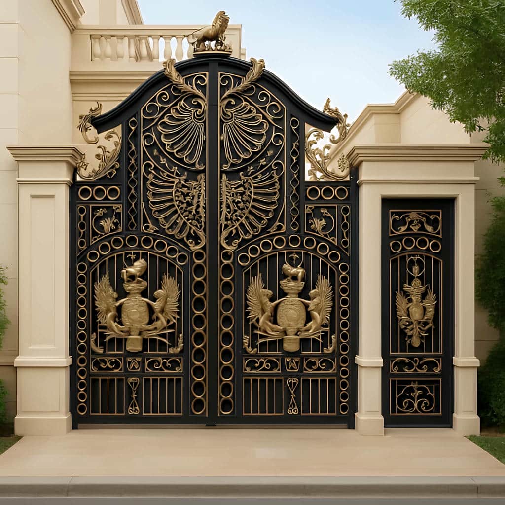 جزئیات لولای مقاوم برای ورودی عریض